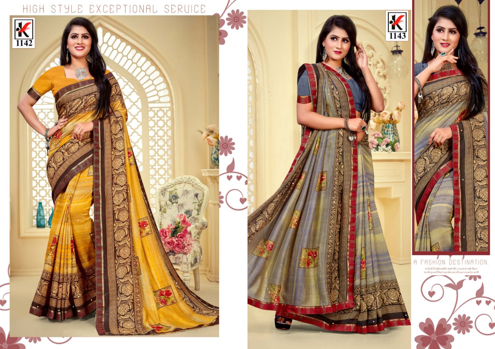 Kodas Anokhi  Vol 2 Designer Silk Printed Saree Catalog