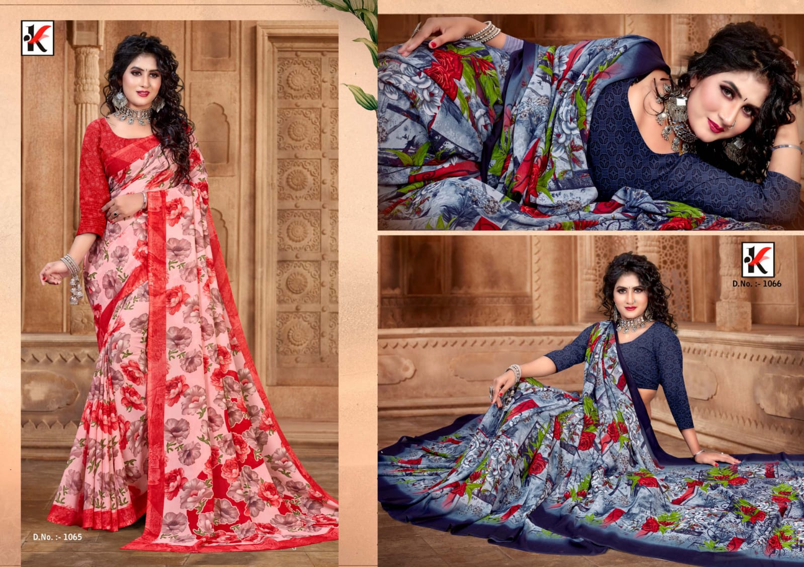 Kodas Garam Chai 101 Rennial Printed Sarees  Catalog