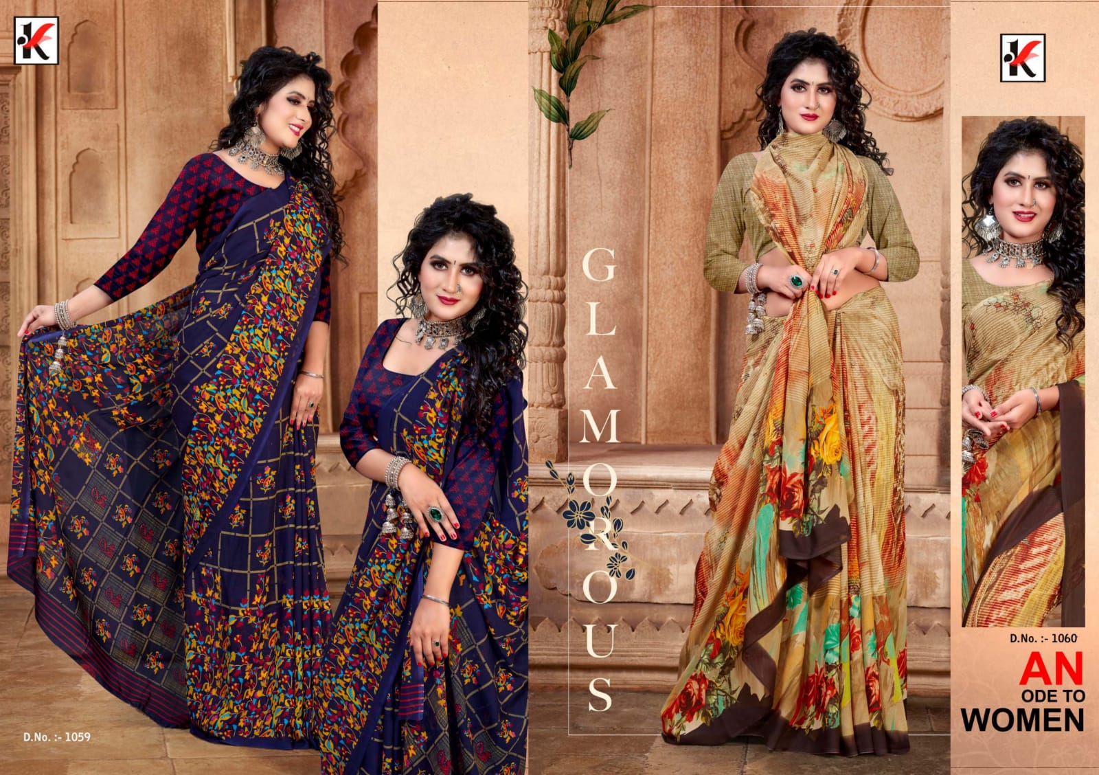 Kodas Garam Chai 101 Rennial Printed Sarees  Catalog