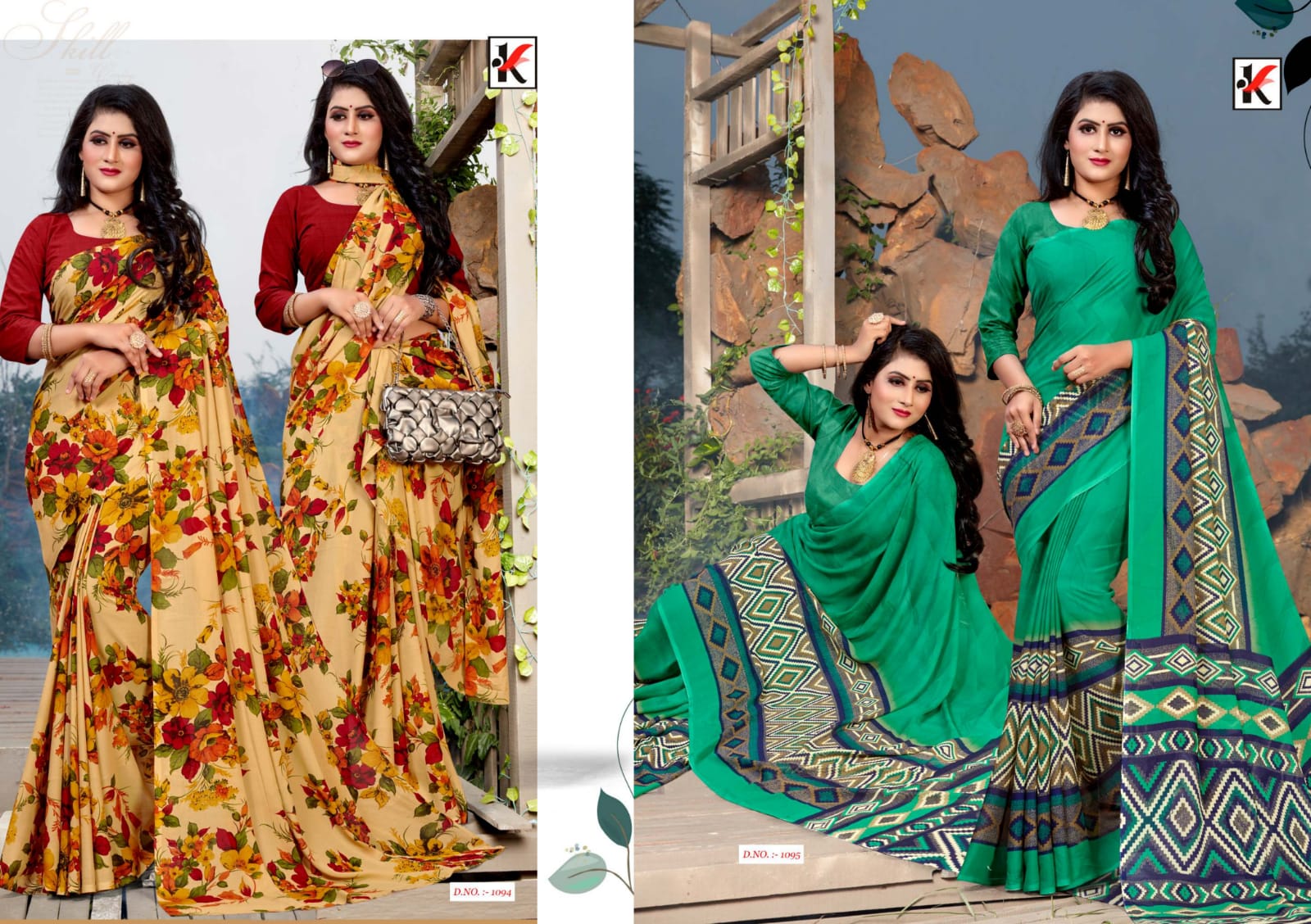 Kodas Jackpot 92 Designer Printed Casual Saree Catalog