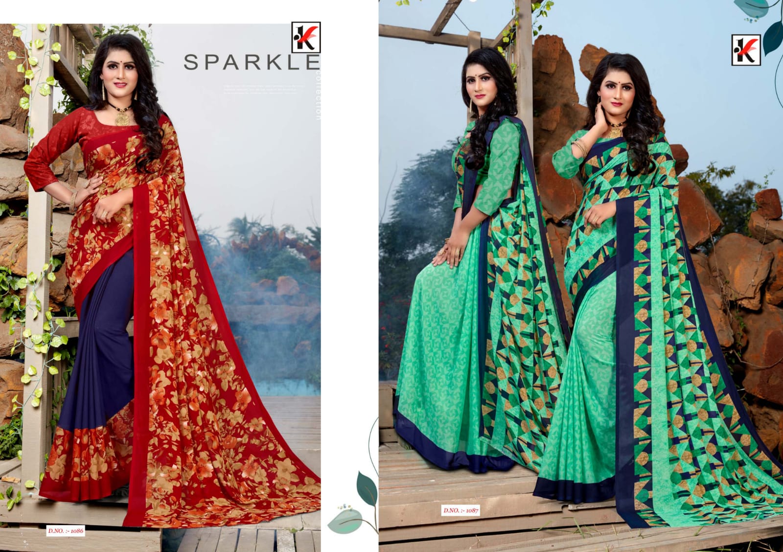 Kodas Jackpot 92 Designer Printed Casual Saree Catalog