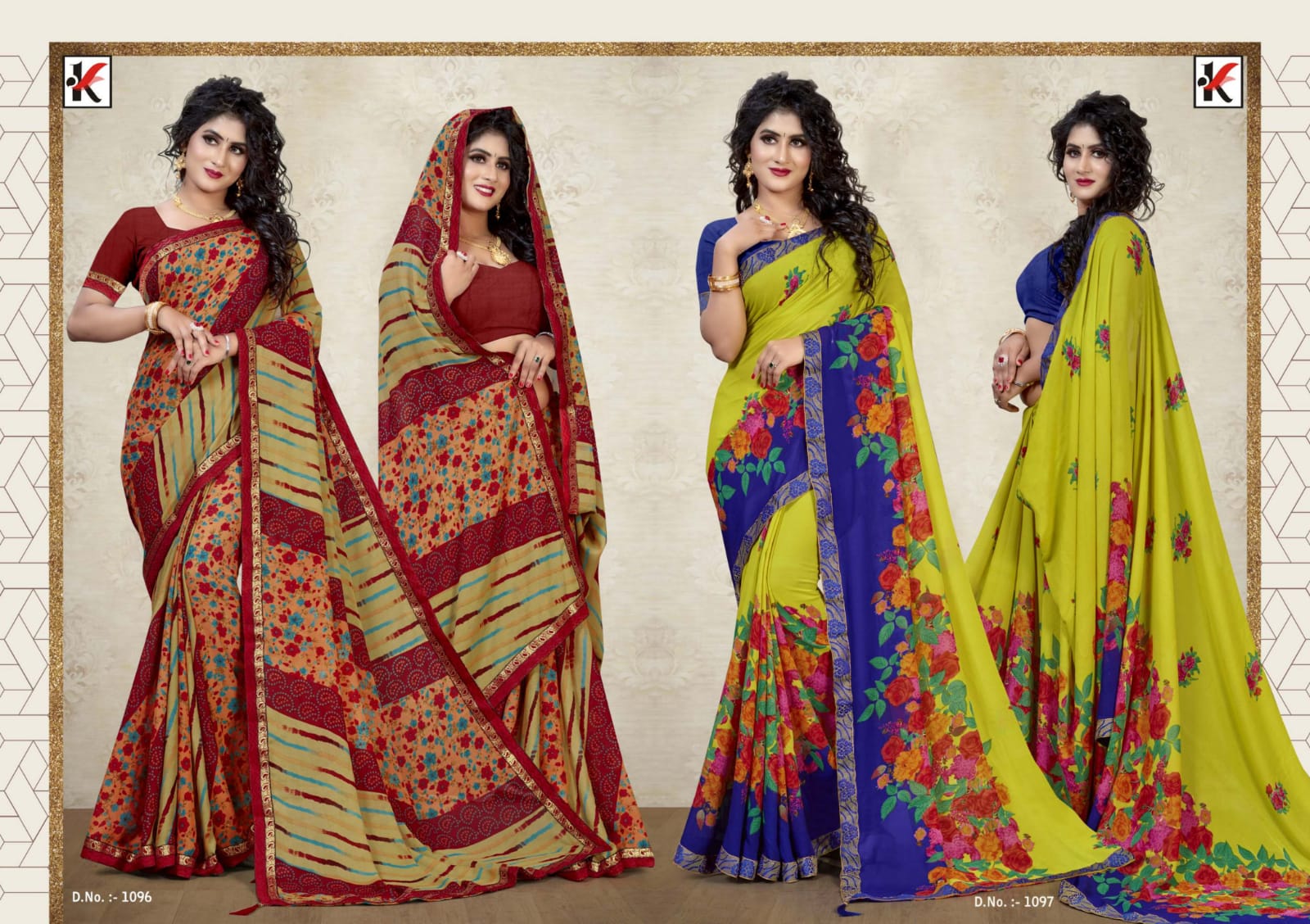 Kodas Nalika Vol  51 Rennial Printed Wear Saree Catalog
