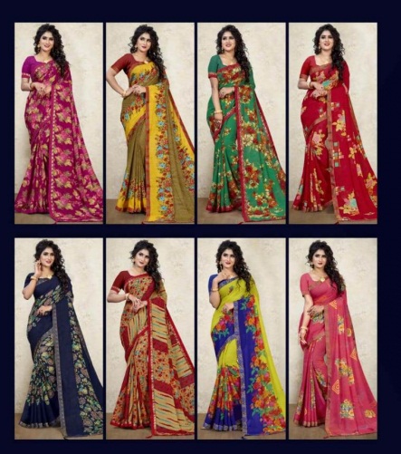 Kodas Nalika Vol  51 Rennial Printed Wear Saree Catalog
