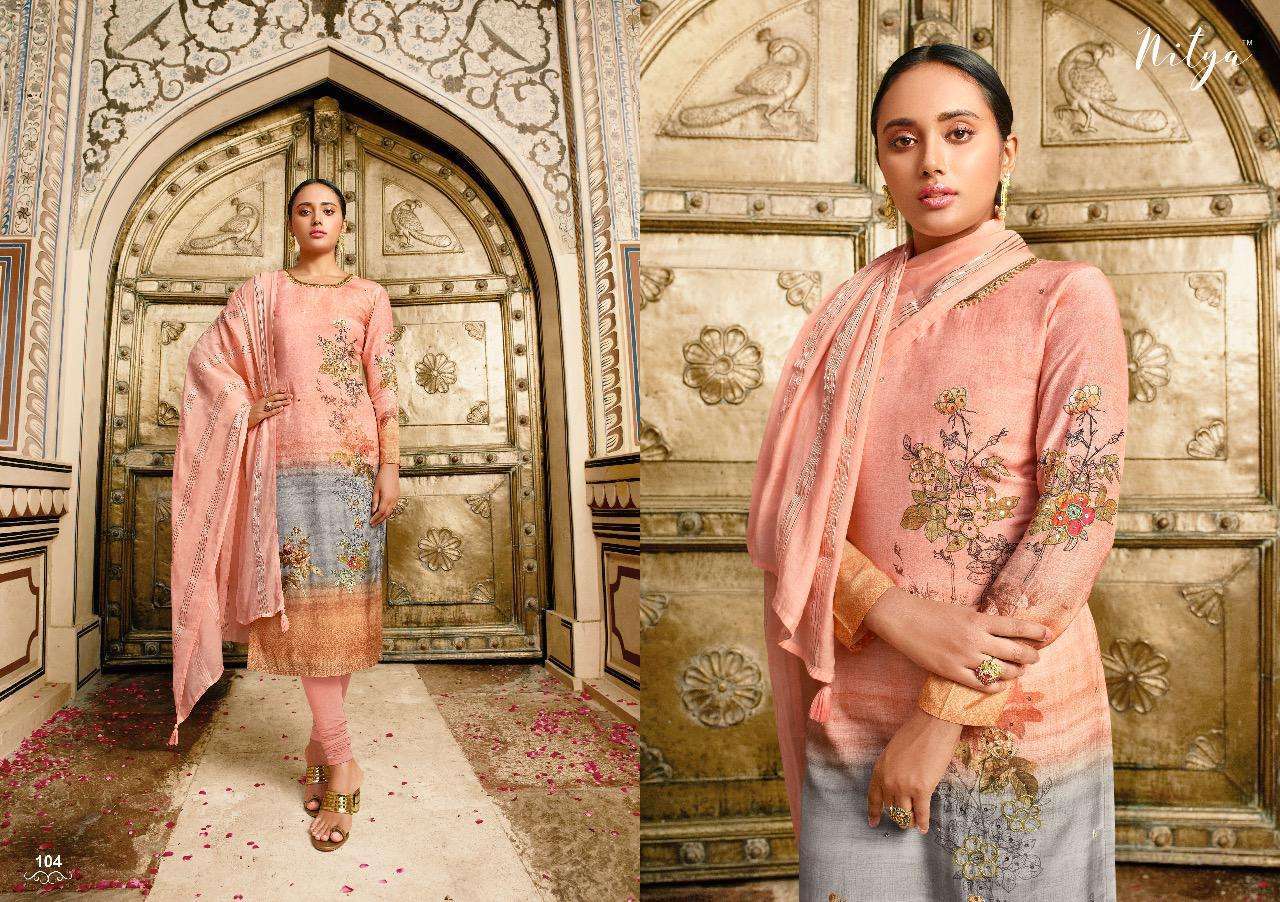 Lt Nitya  Jarokha  Dress Materials - Buy Dress Materials For Ladies Online In India