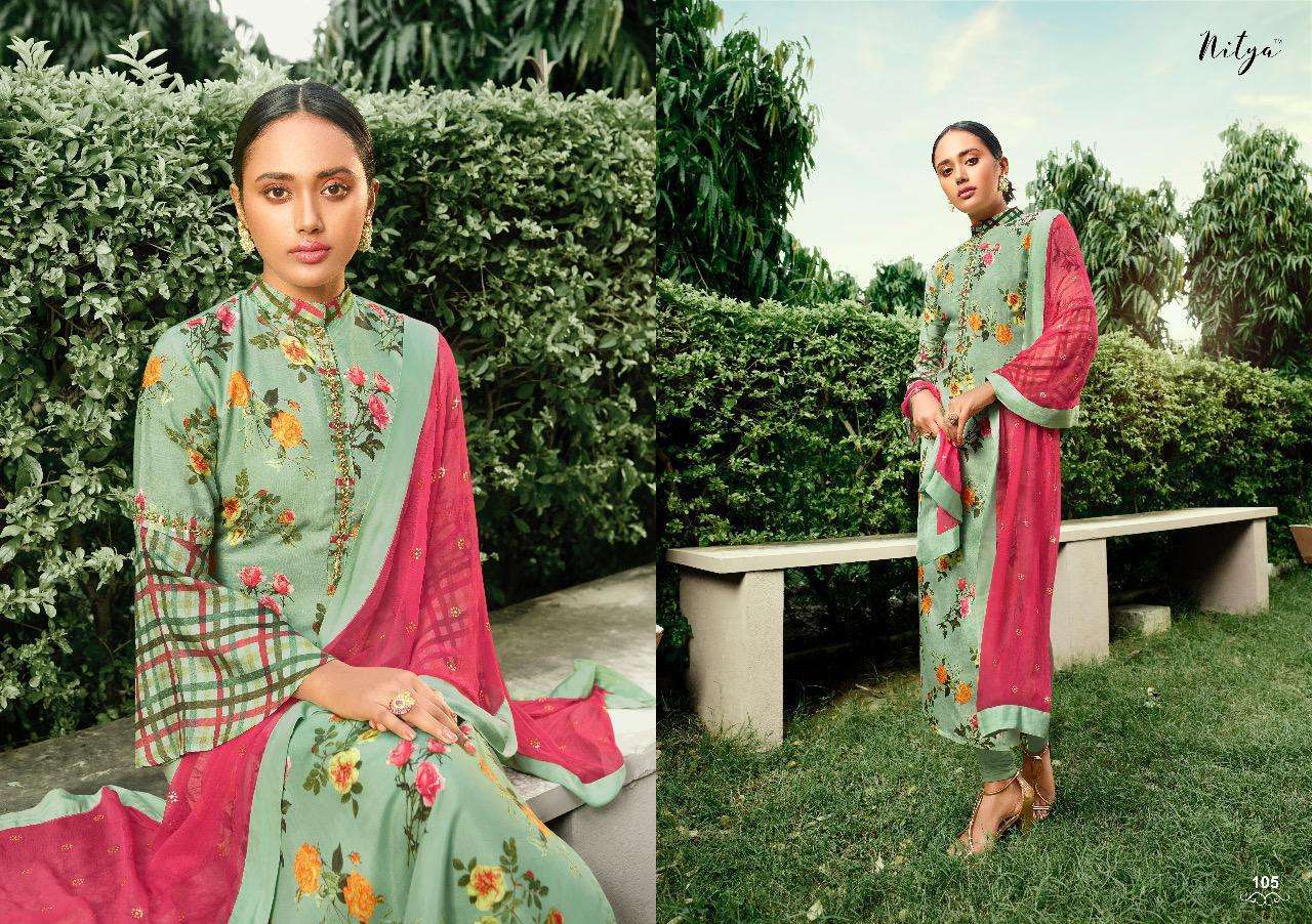 Lt Nitya  Jarokha  Dress Materials - Buy Dress Materials For Ladies Online In India