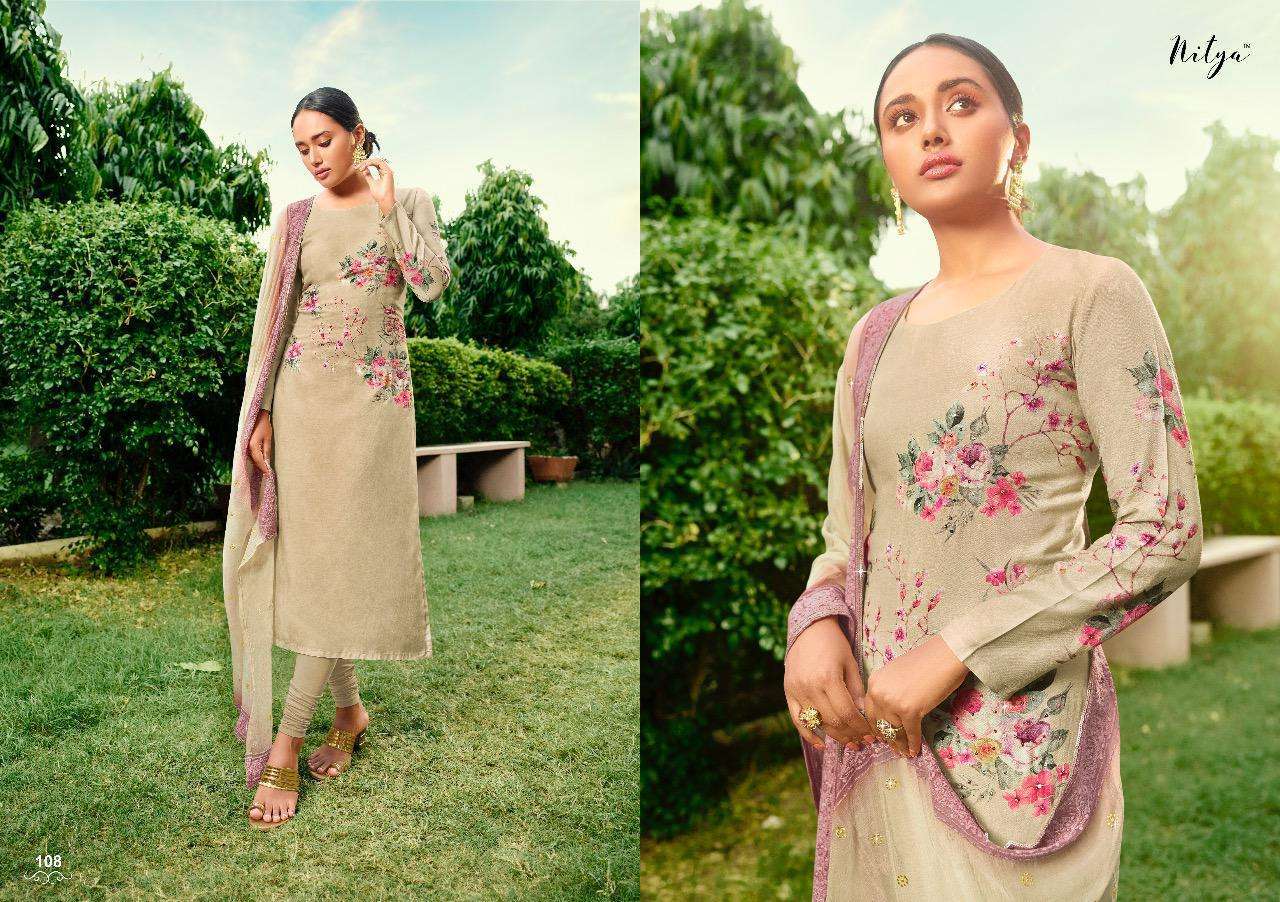 Lt Nitya  Jarokha  Dress Materials - Buy Dress Materials For Ladies Online In India