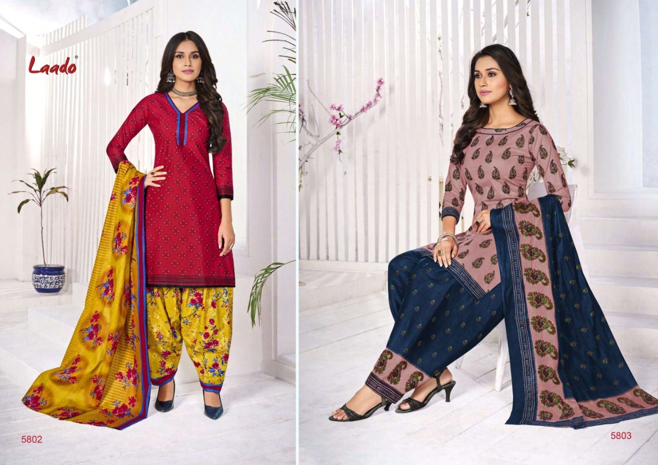 Laado Print Vol 58 Cotton Dress Material Catalog