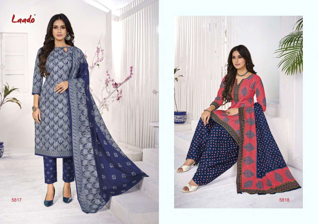 Laado Print Vol 58 Cotton Dress Material Catalog