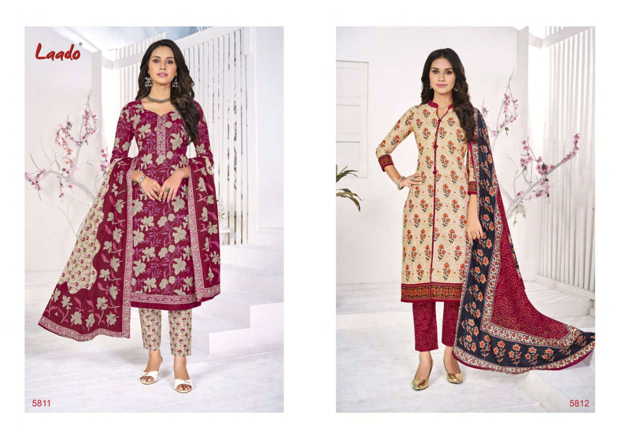 Laado Print Vol 58 Cotton Dress Material Catalog