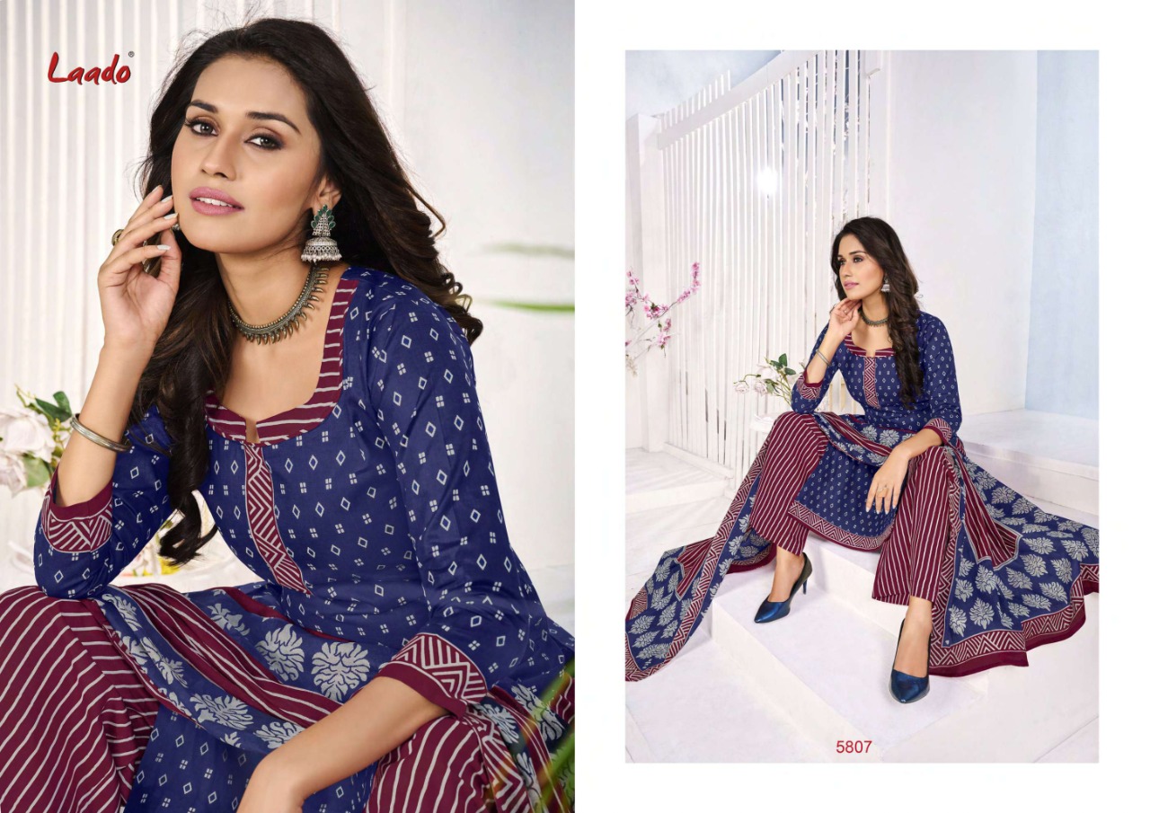 Laado Print Vol 58 Cotton Dress Material Catalog