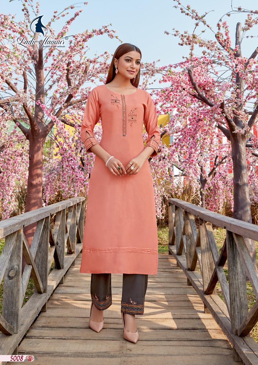 Ladies Flavour Ginni Vol  3 Kurti With Bottom Catalog