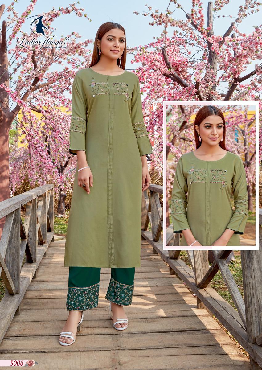 Ladies Flavour Ginni Vol  3 Kurti With Bottom Catalog