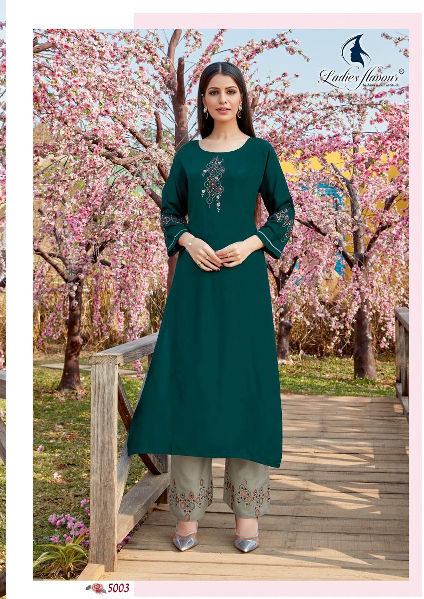 Ladies Flavour Ginni Vol  3 Kurti With Bottom Catalog