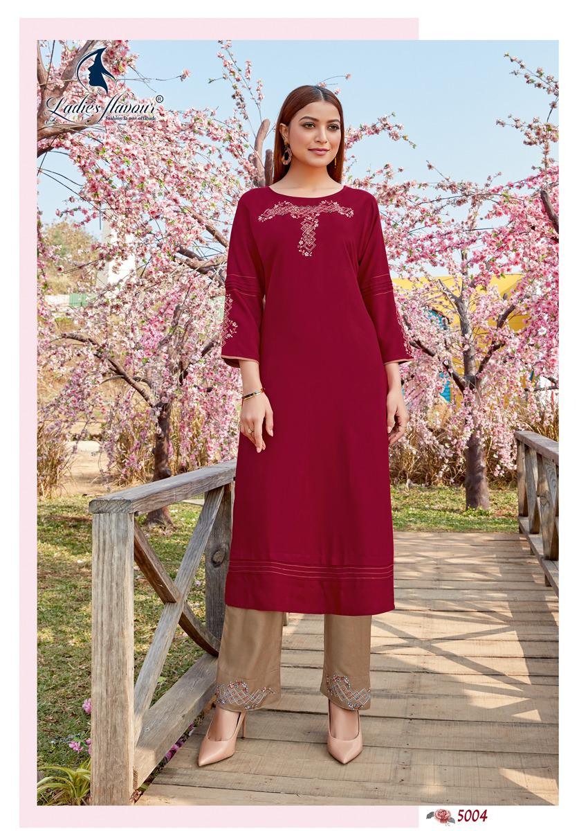 Ladies Flavour Ginni Vol  3 Kurti With Bottom Catalog