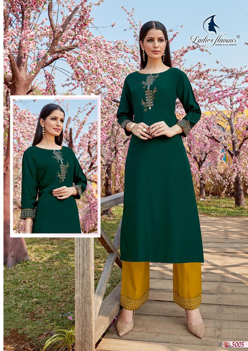 Ladies Flavour Ginni Vol  3 Kurti With Bottom Catalog