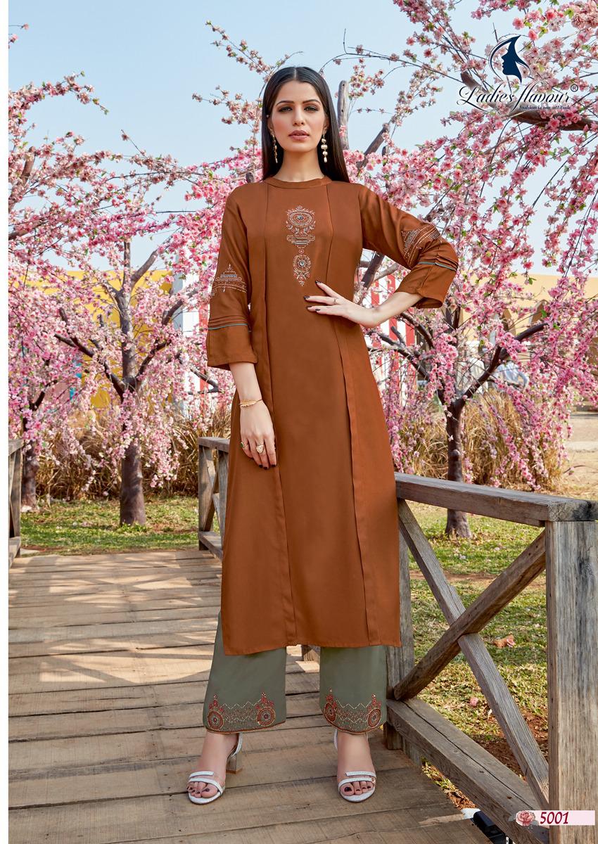Ladies Flavour Ginni Vol  3 Kurti With Bottom Catalog