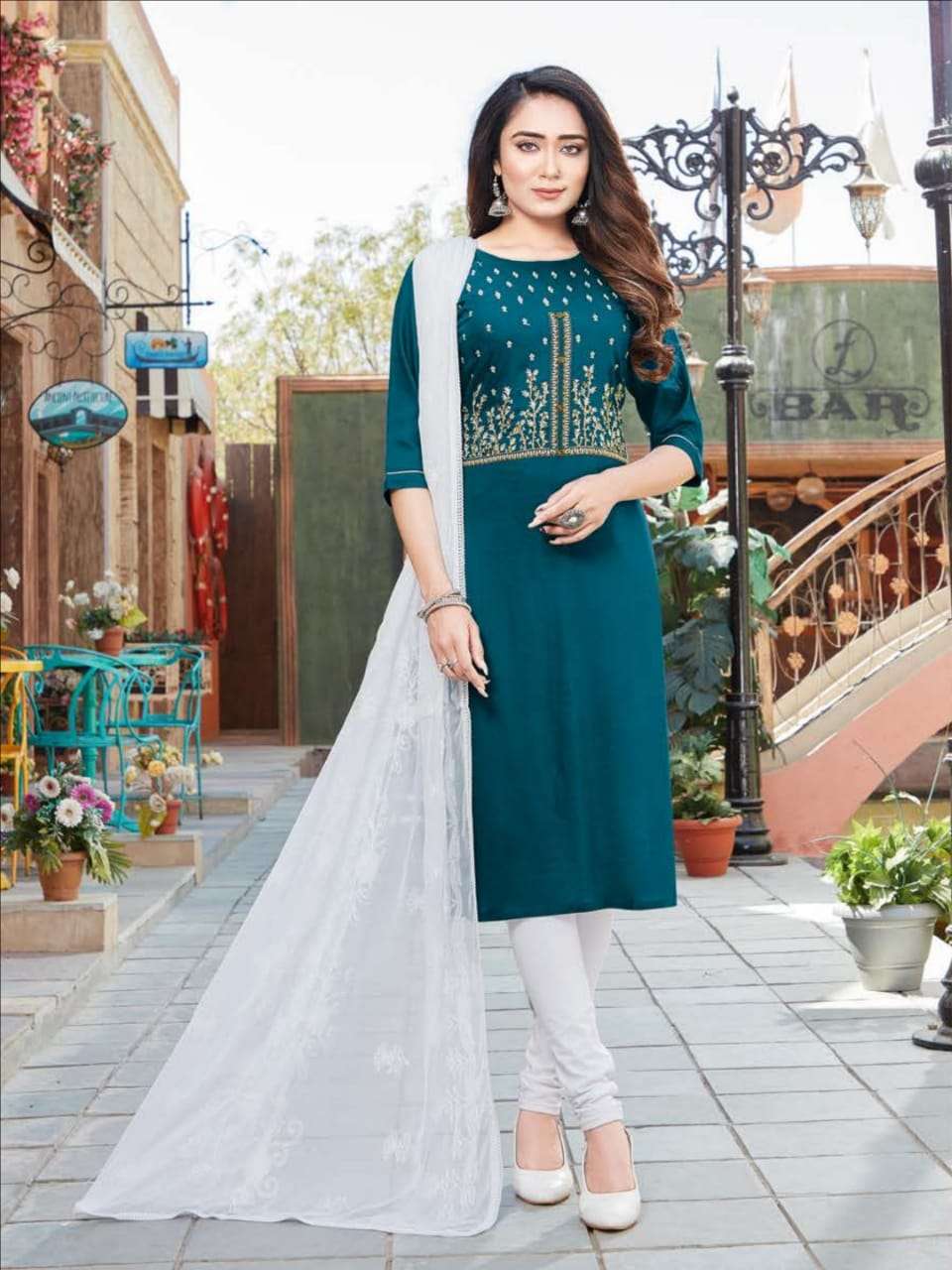 Luxuria Ruhani  Vol 2  Designer Kurtis With Dupatta Catalog