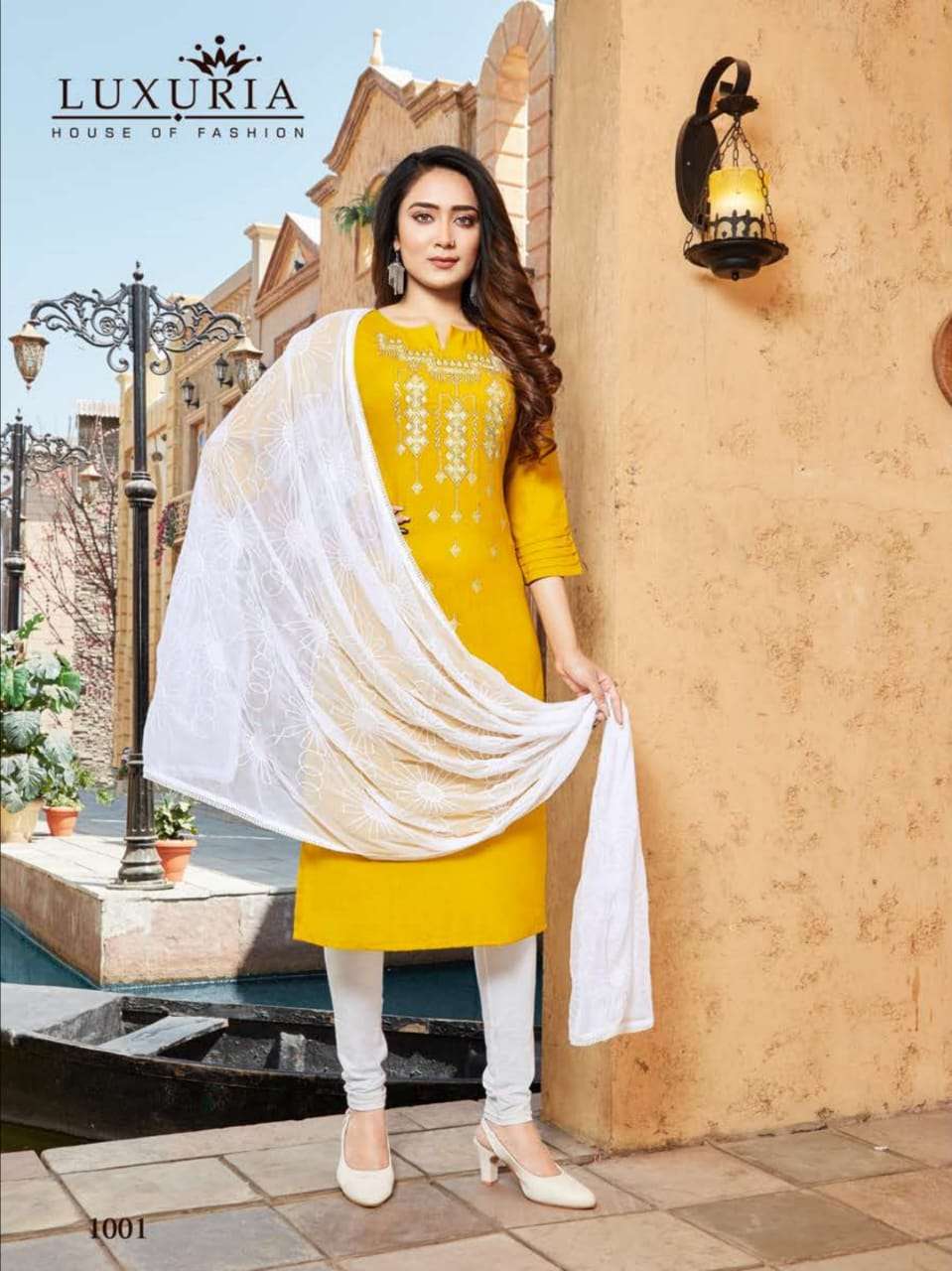 Luxuria Ruhani  Vol 2  Designer Kurtis With Dupatta Catalog