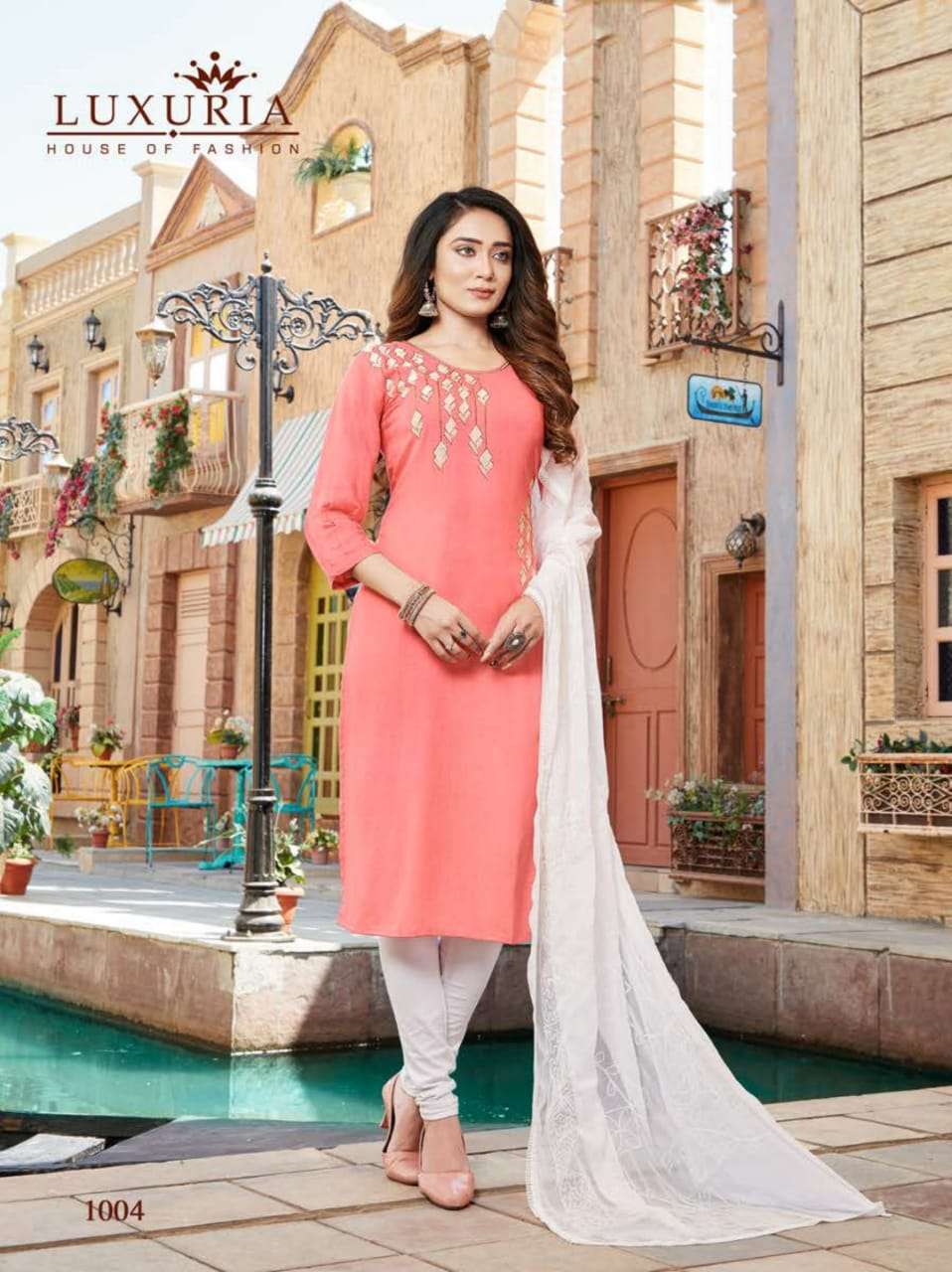 Luxuria Ruhani  Vol 2  Designer Kurtis With Dupatta Catalog