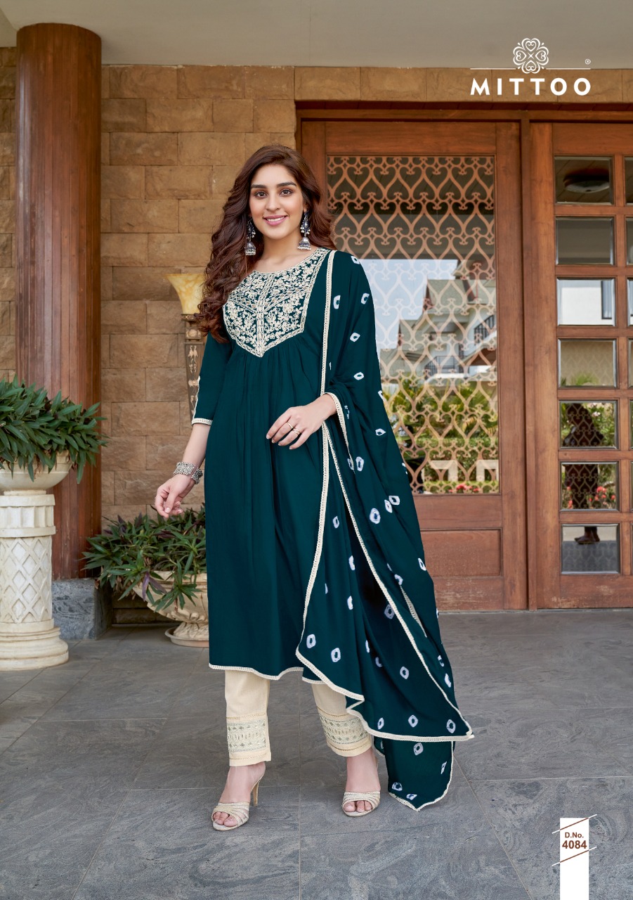 Mitto Barkhaa Fancy Designer Ready Made  Catalog