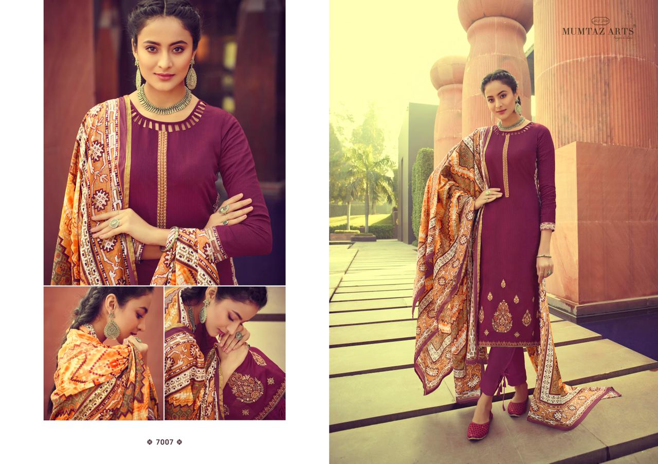 Mumtaz Arts Ikkat Patola  Jam Cotton Suit Material In Surat