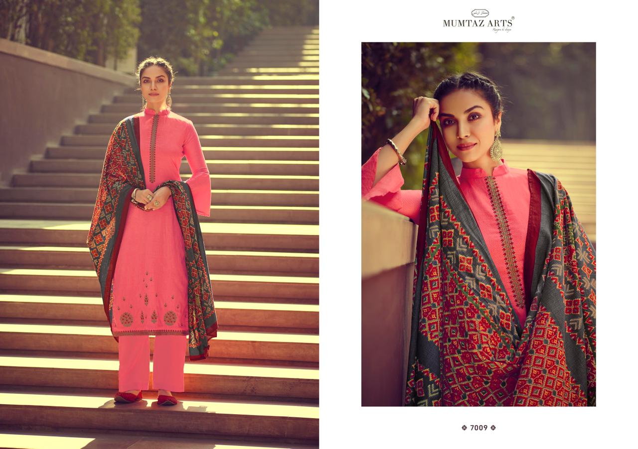 Mumtaz Arts Ikkat Patola  Jam Cotton Suit Material In Surat
