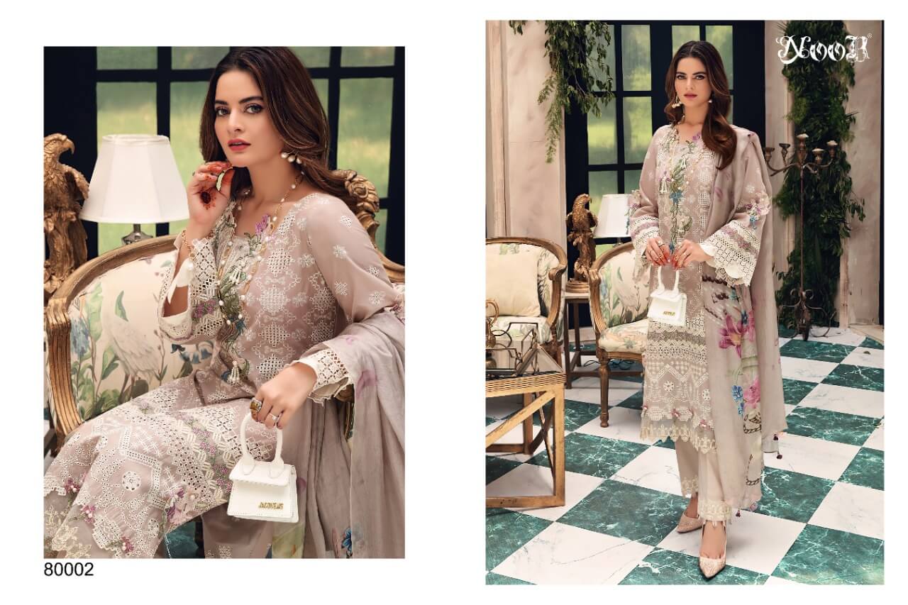 Noor Adan Libas Cotton Fancy Embroidery Pakistani Salwar Catalog