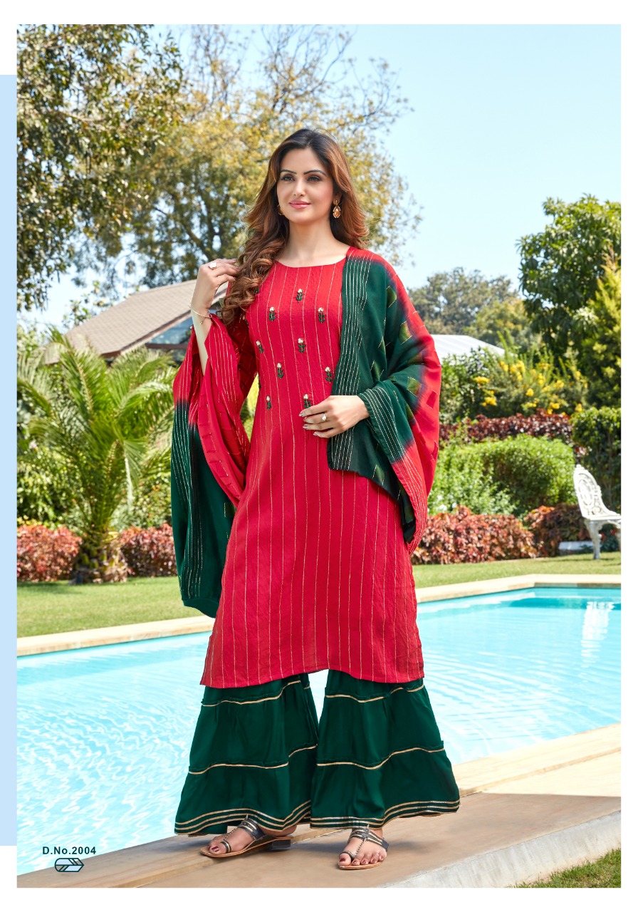 Parra Studio  Raghini Vol 2 Designer Viscose Ready-made  Catalog
