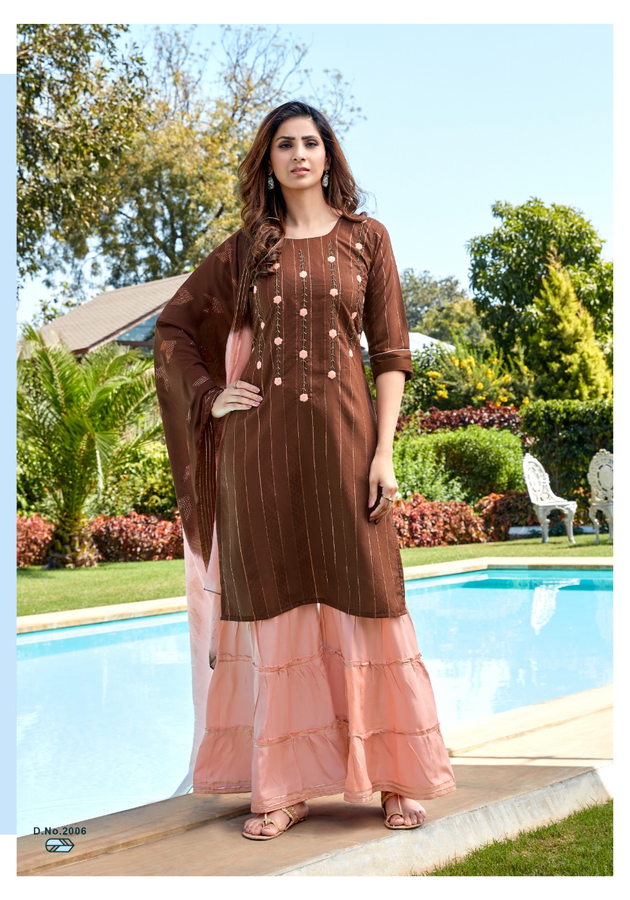 Parra Studio  Raghini Vol 2 Designer Viscose Ready-made  Catalog