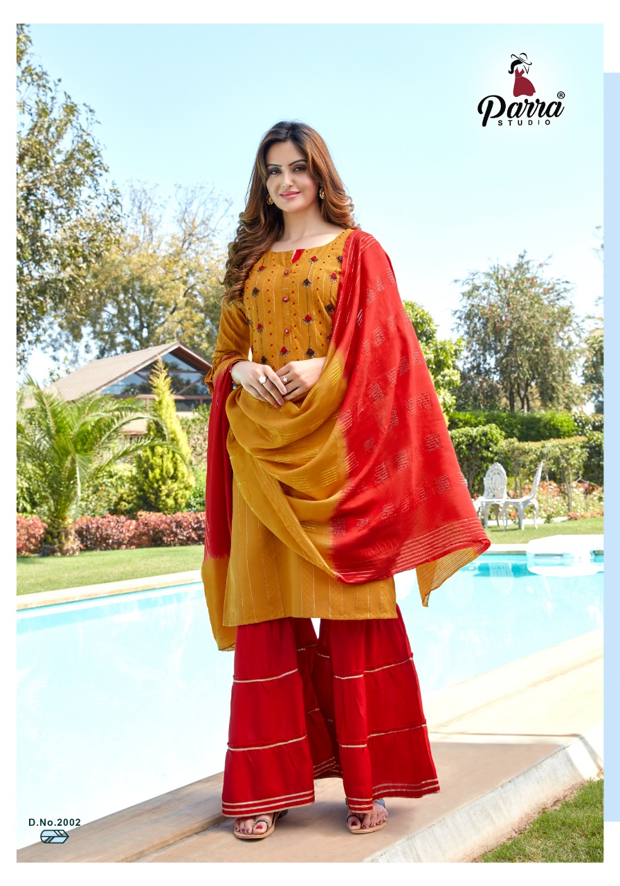 Parra Studio  Raghini Vol 2 Designer Viscose Ready-made  Catalog