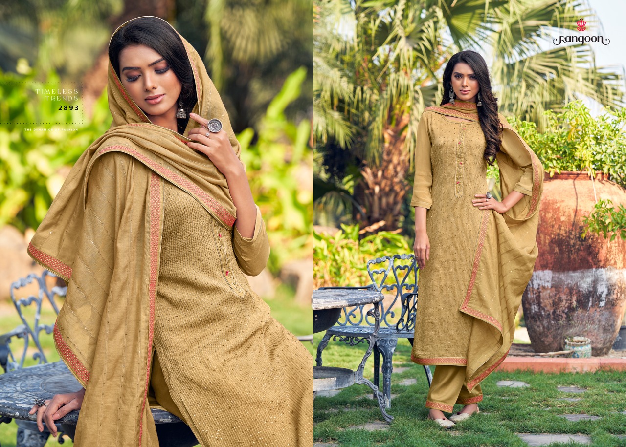 Rangoon Golden Touch Designer Cotton Ethnic Wear Salwar Suits  Catalog