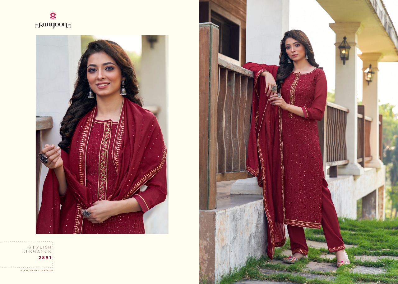 Rangoon Golden Touch Designer Cotton Ethnic Wear Salwar Suits  Catalog