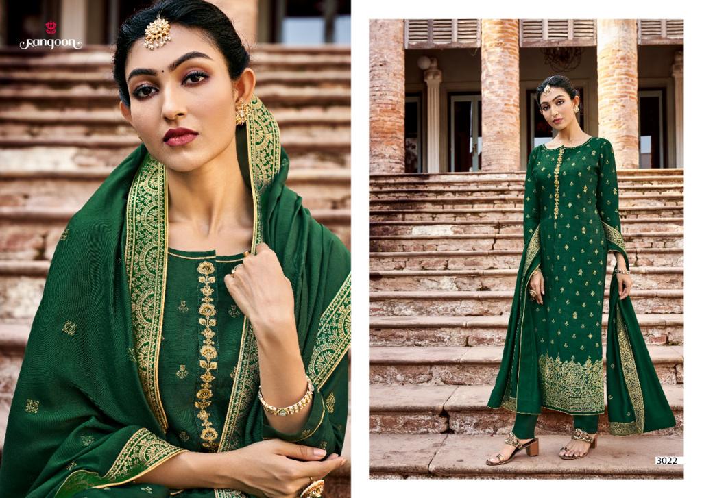 Rangoon Soundrya Designer Silk Ethnic Wear Readymade Salwar Suits Catalog