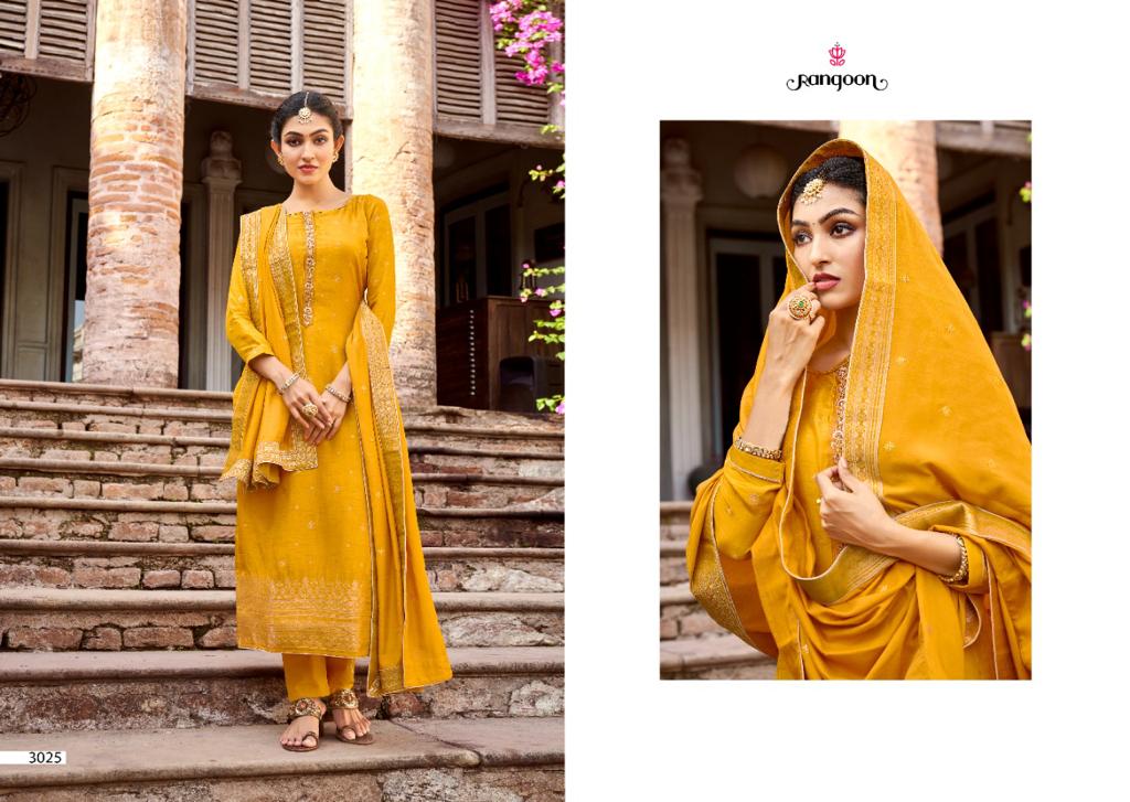 Rangoon Soundrya Designer Silk Ethnic Wear Readymade Salwar Suits Catalog