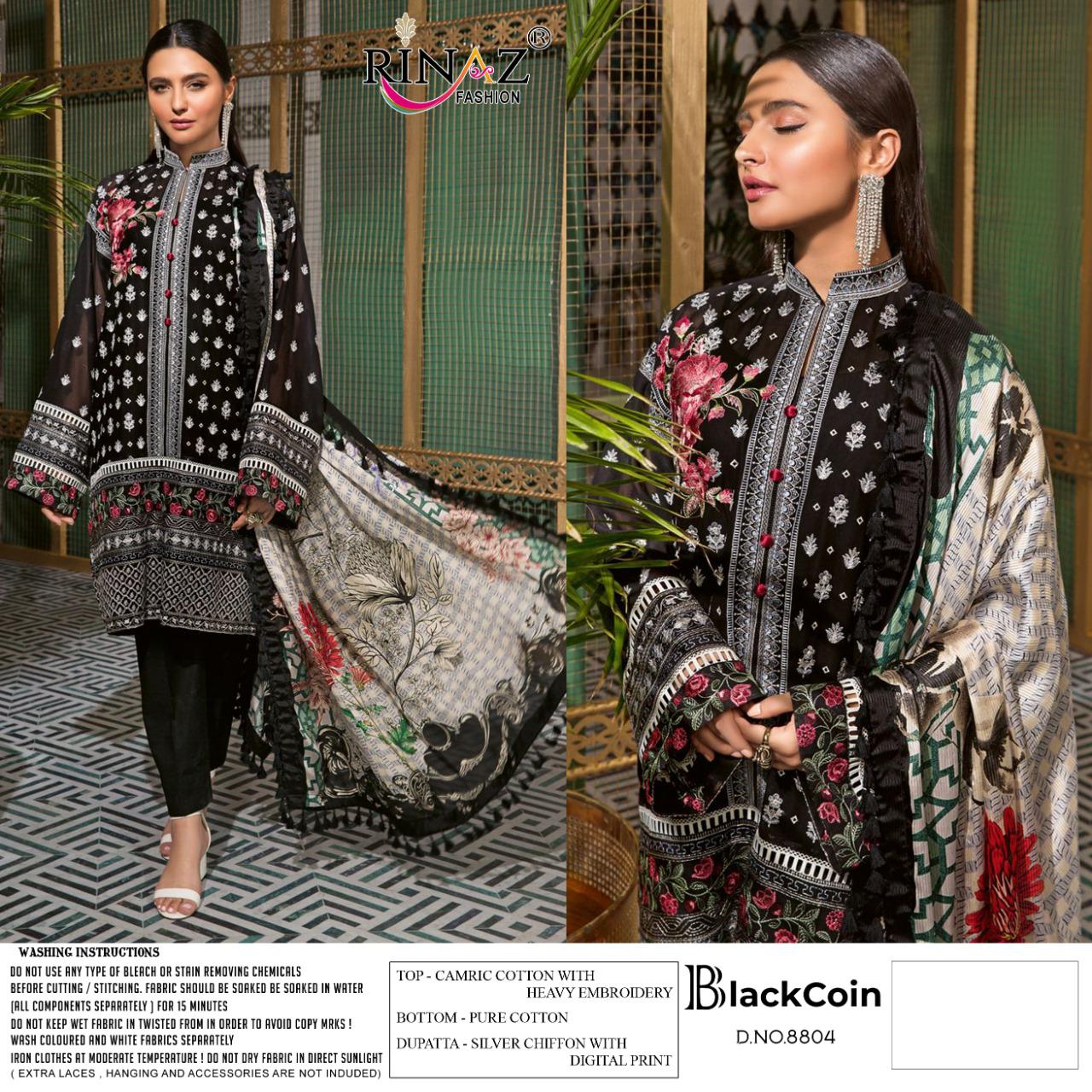 Rinaz Black Coin Festival Wear Pakistani Salwar Kameez  Catalog