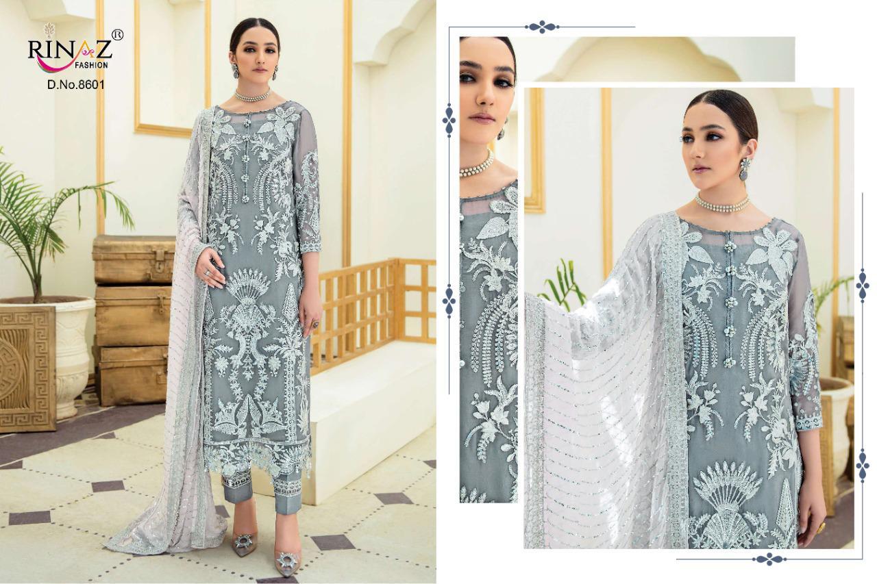 Rinaz Imrozia  Vol 4 Georgette Wear Pakistani Salwar Kameez  Catalog
