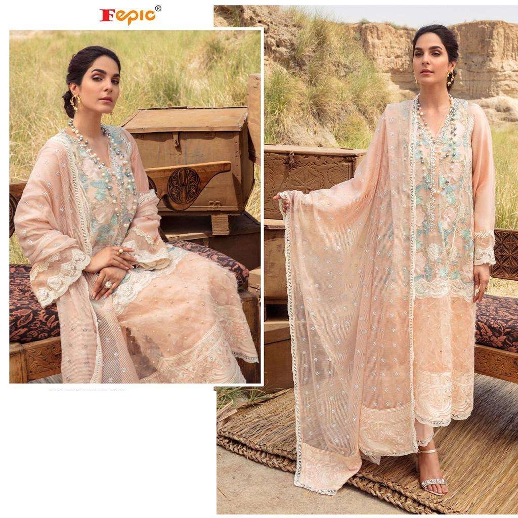 Rosemeen Crimson Cotton Lawn Embroidery Worked Pakistani Suits