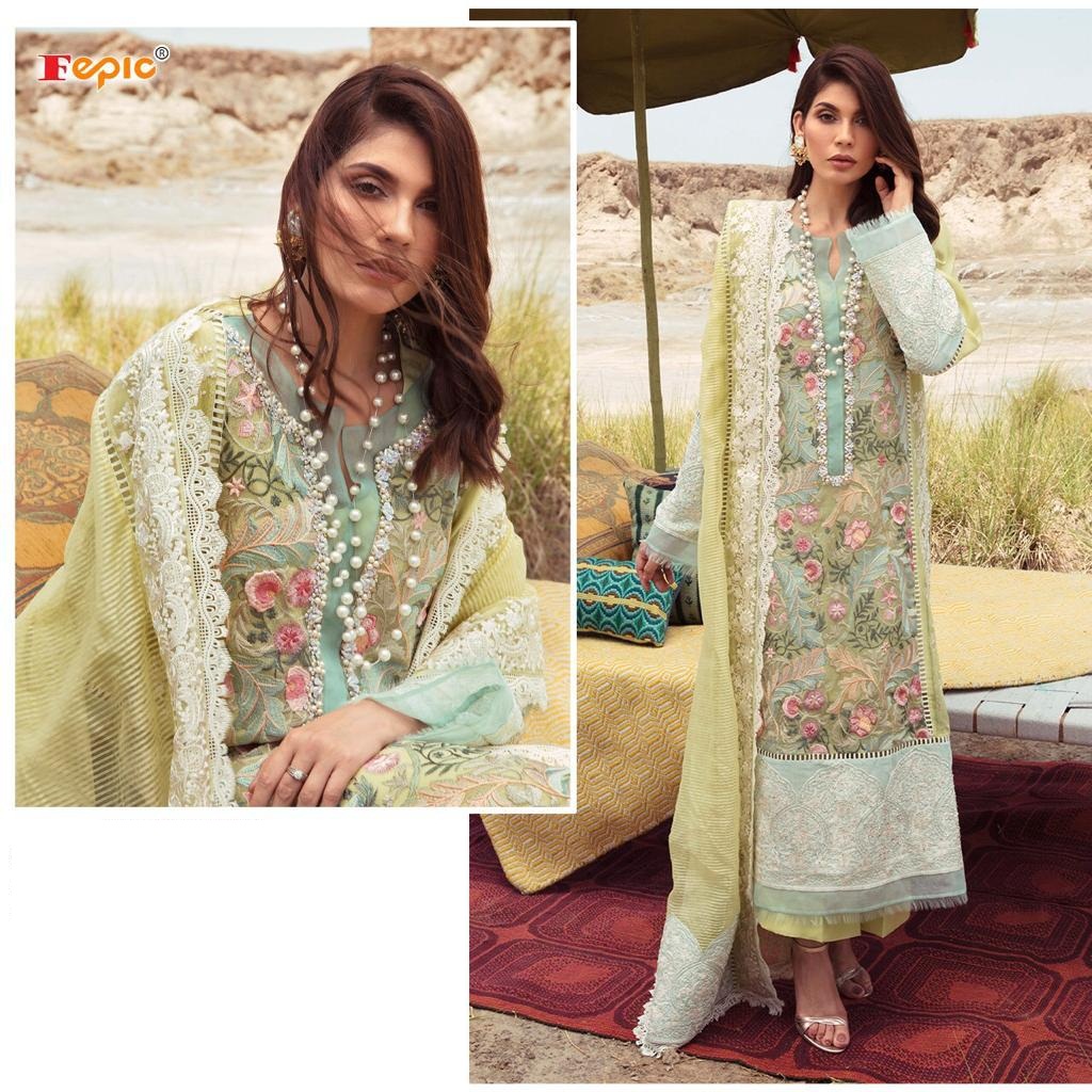Rosemeen Crimson Cotton Lawn Embroidery Worked Pakistani Suits