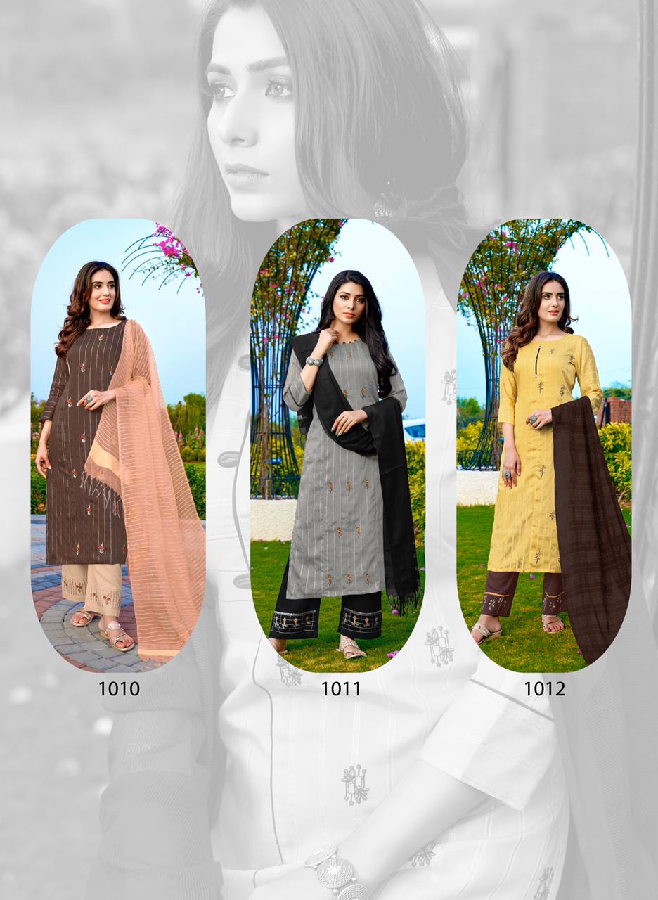 Rt Vasant Vol 2 Kurti With Bottom And Dupatta (3 Pieces) Buy Ladies Kurtis Wholesaler