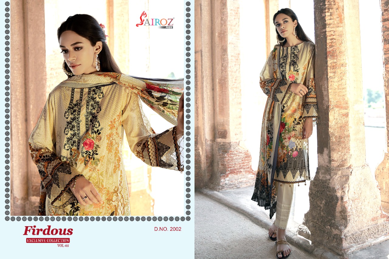 Sairoz Firdous  Vol 3 Premium Limited Edition Pakistani Catalog