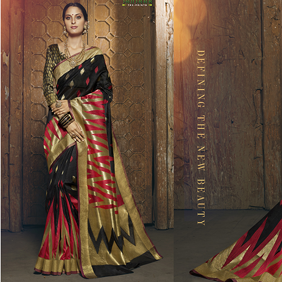 Sanskar Sunri Designer Wear Silk Saree Catalog