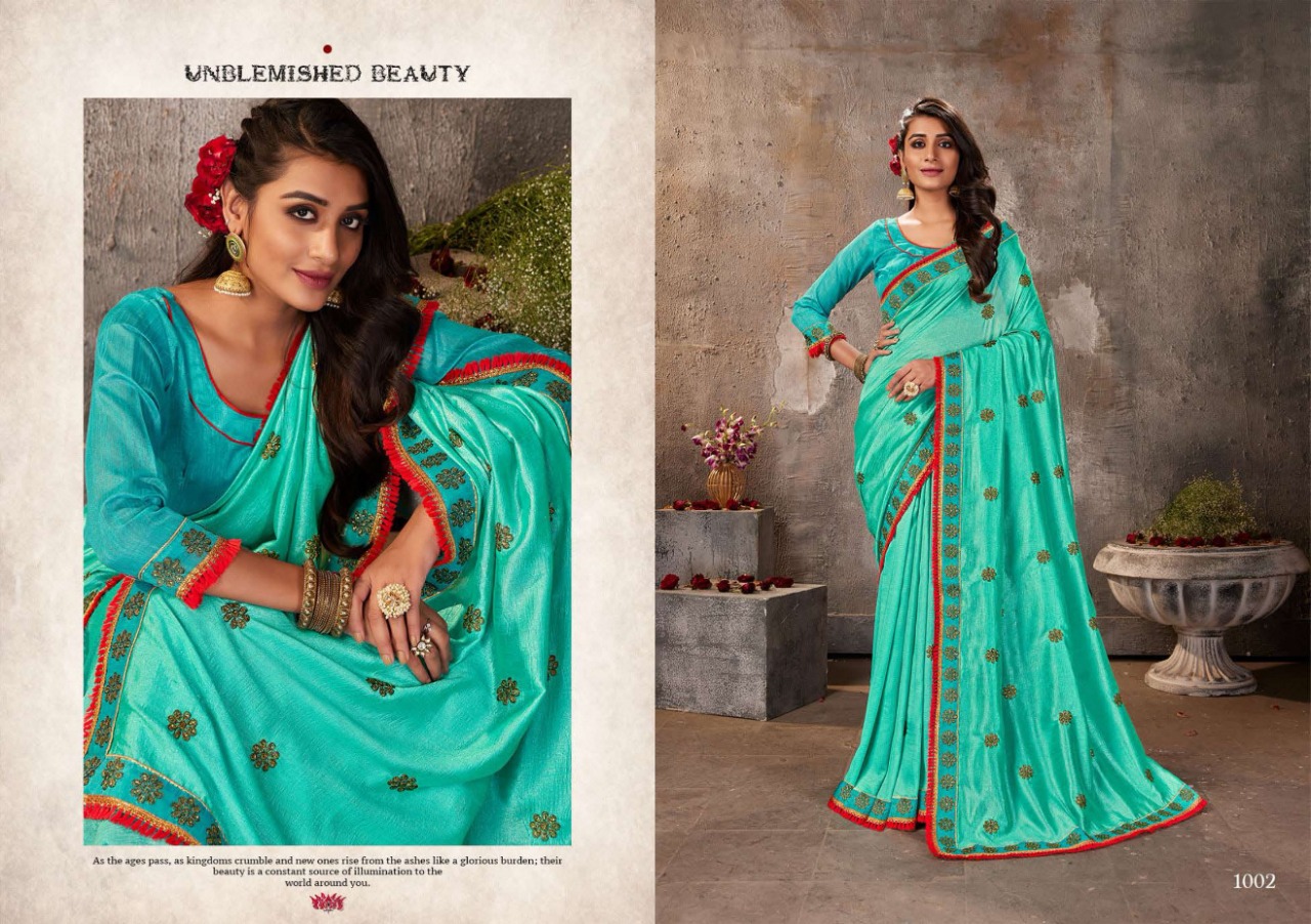 Saroj Lamha  Festive Wear Saree Catalog