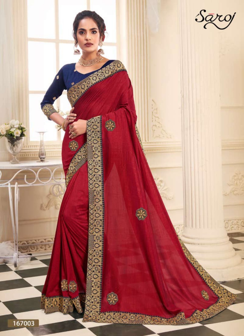 Saroj Suman Sandhya  Festive Wear Saree Catalog
