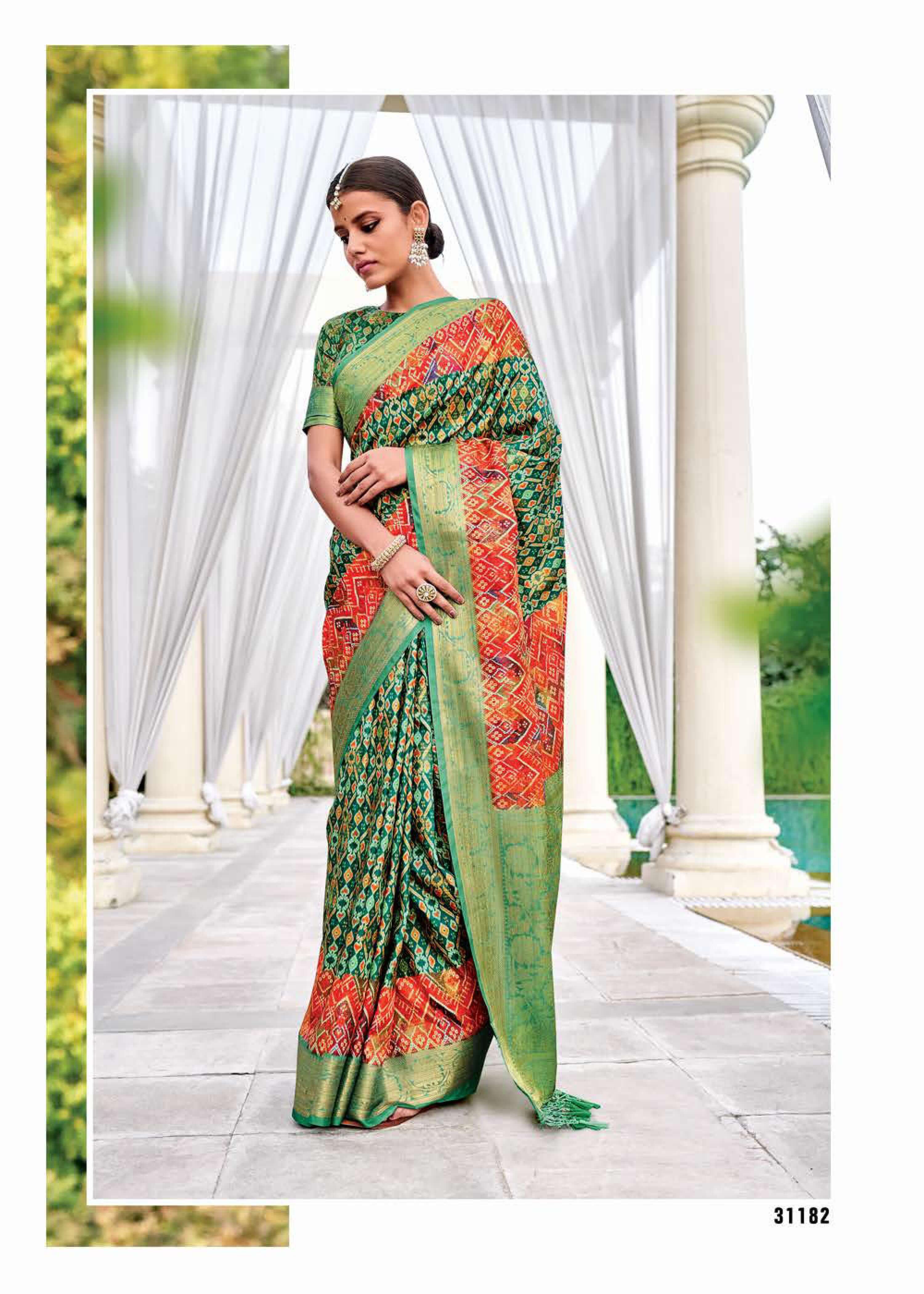 Shangrila Latika Digital Fancy Weaving Wedding Wear Sarees