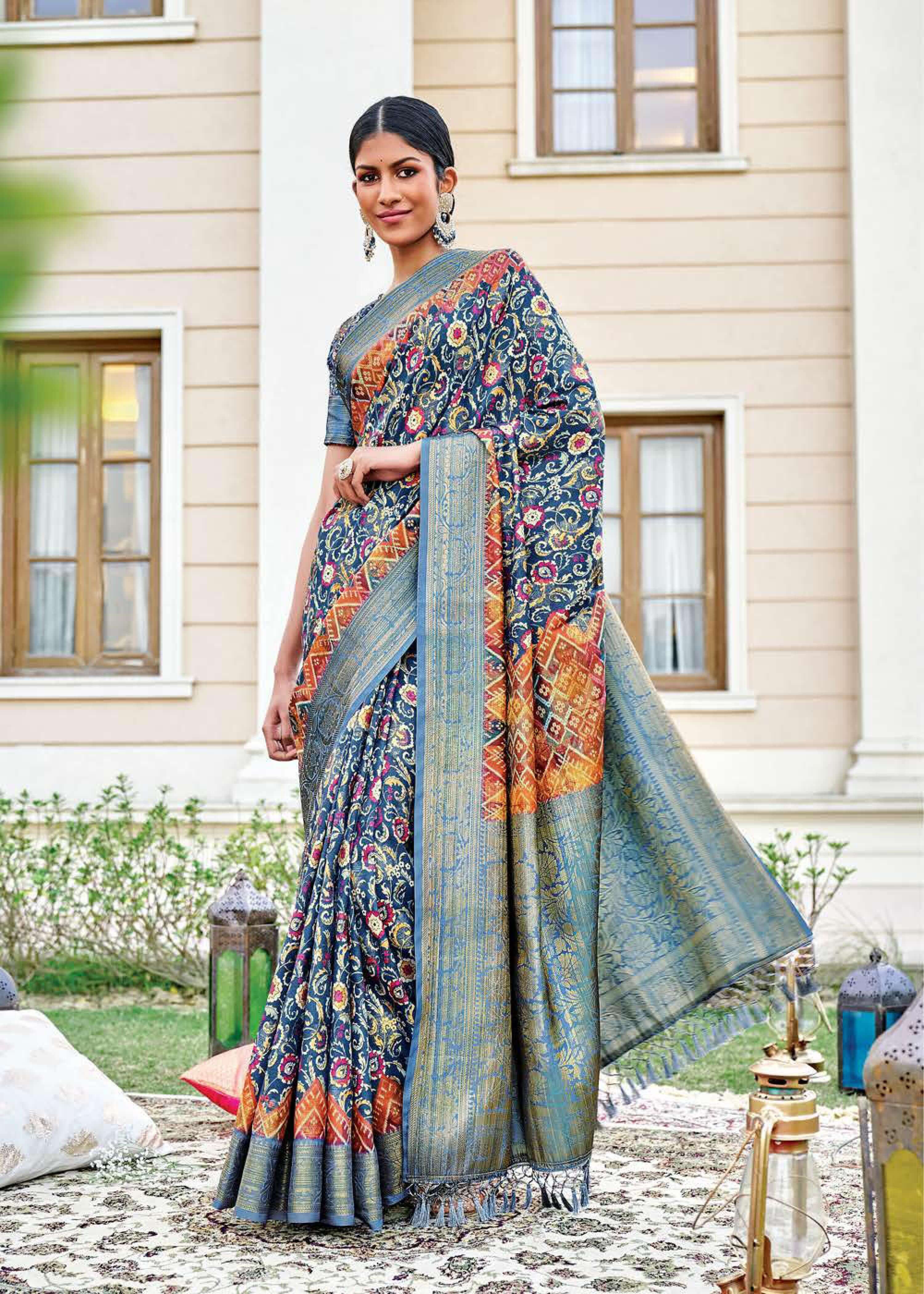 Shangrila Latika Digital Fancy Weaving Wedding Wear Sarees