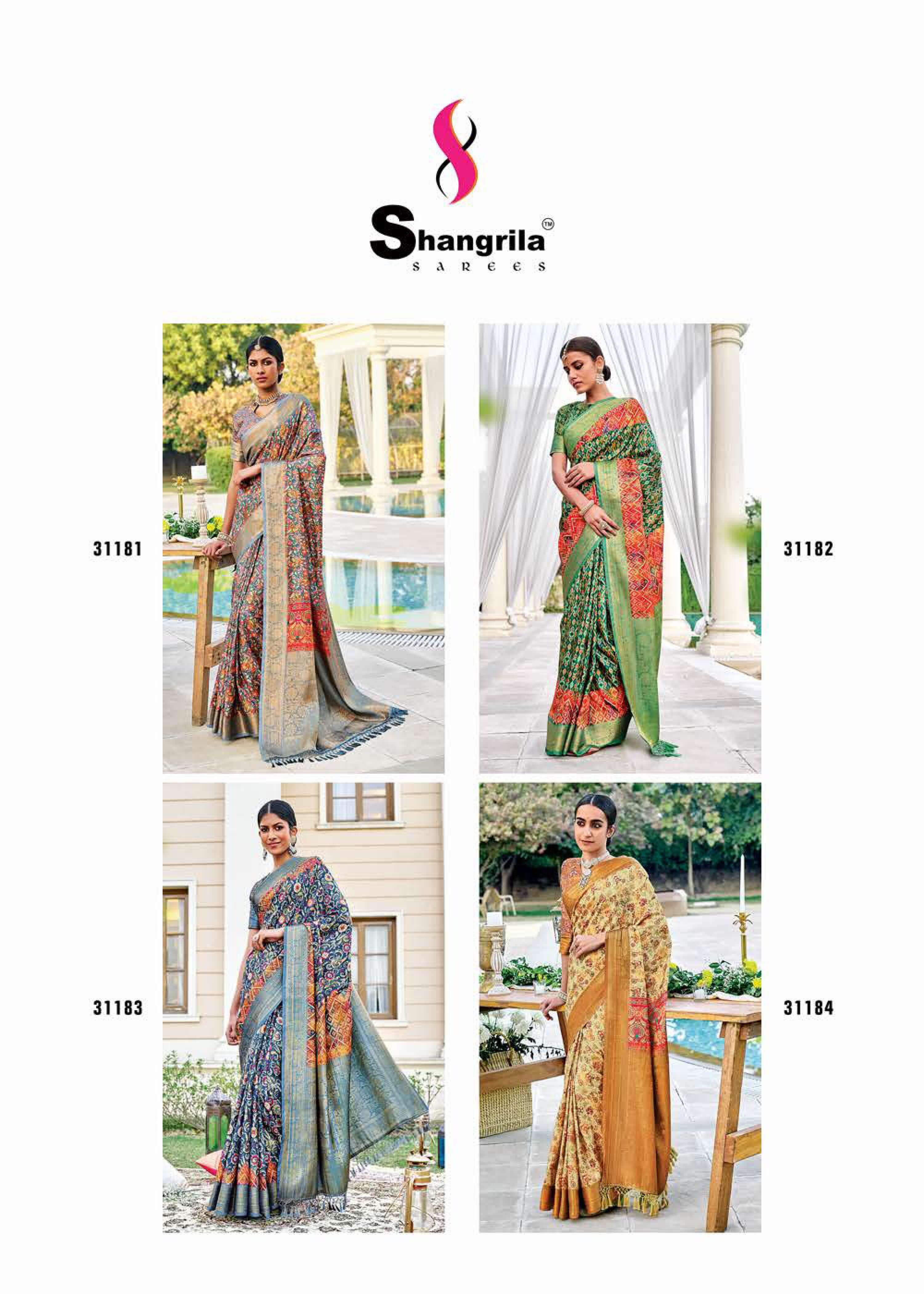 Shangrila Latika Digital Fancy Weaving Wedding Wear Sarees