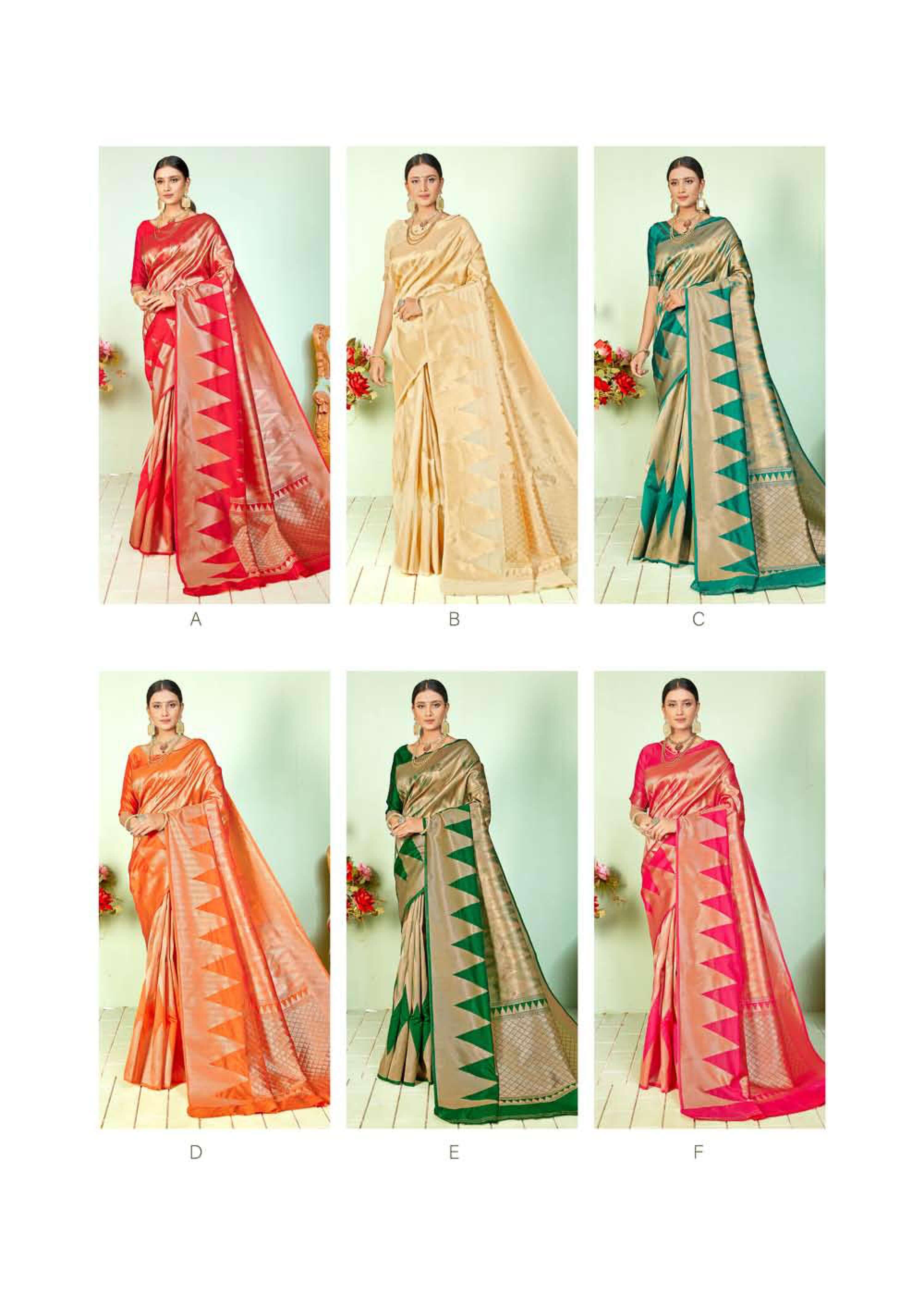 Shangrila Parvati Silk Designer Zari Weaving Saree Catalog
