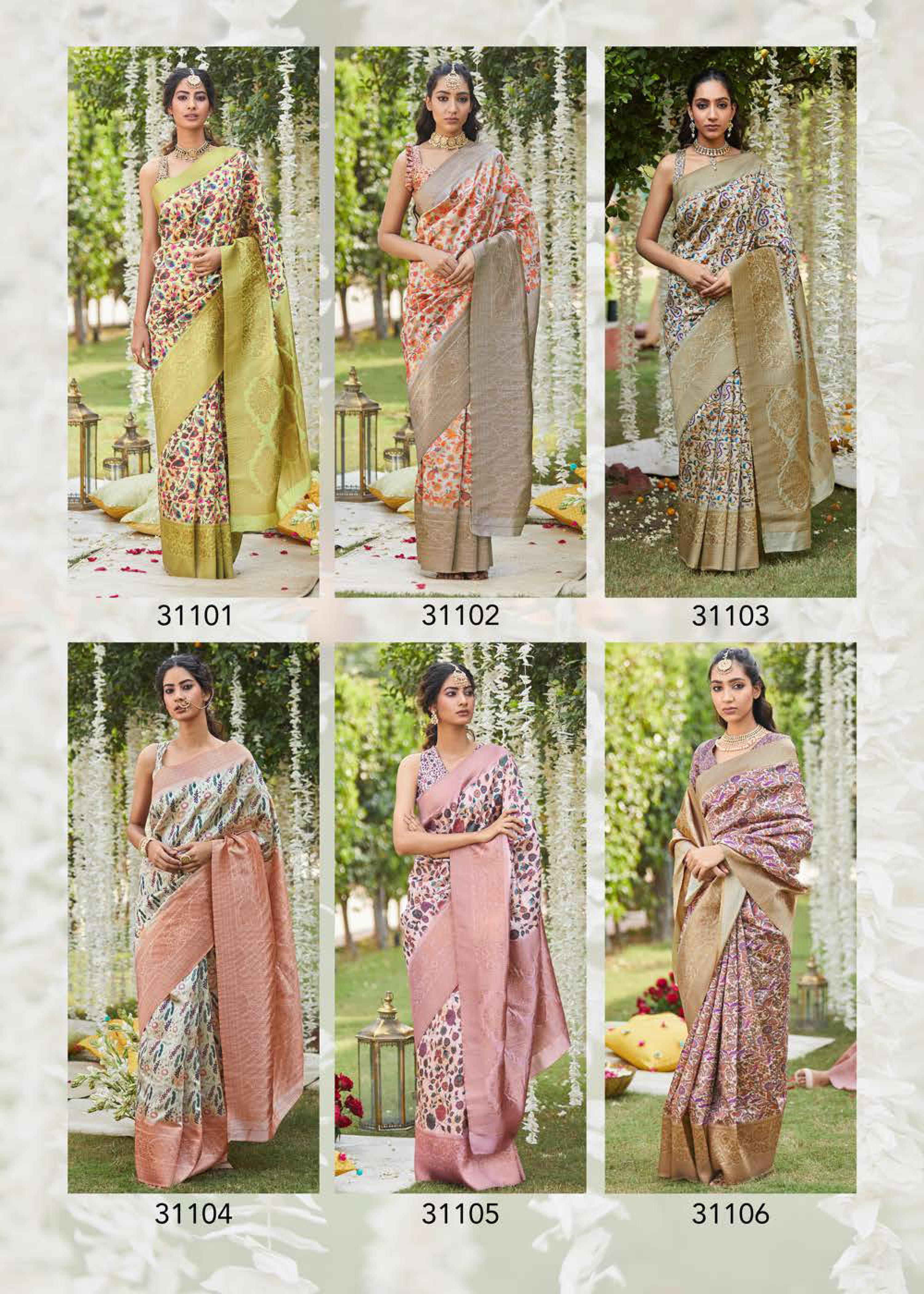 Shangrila Rich Kashmiri Digital Designer Ethnic Wear Saree Catalog