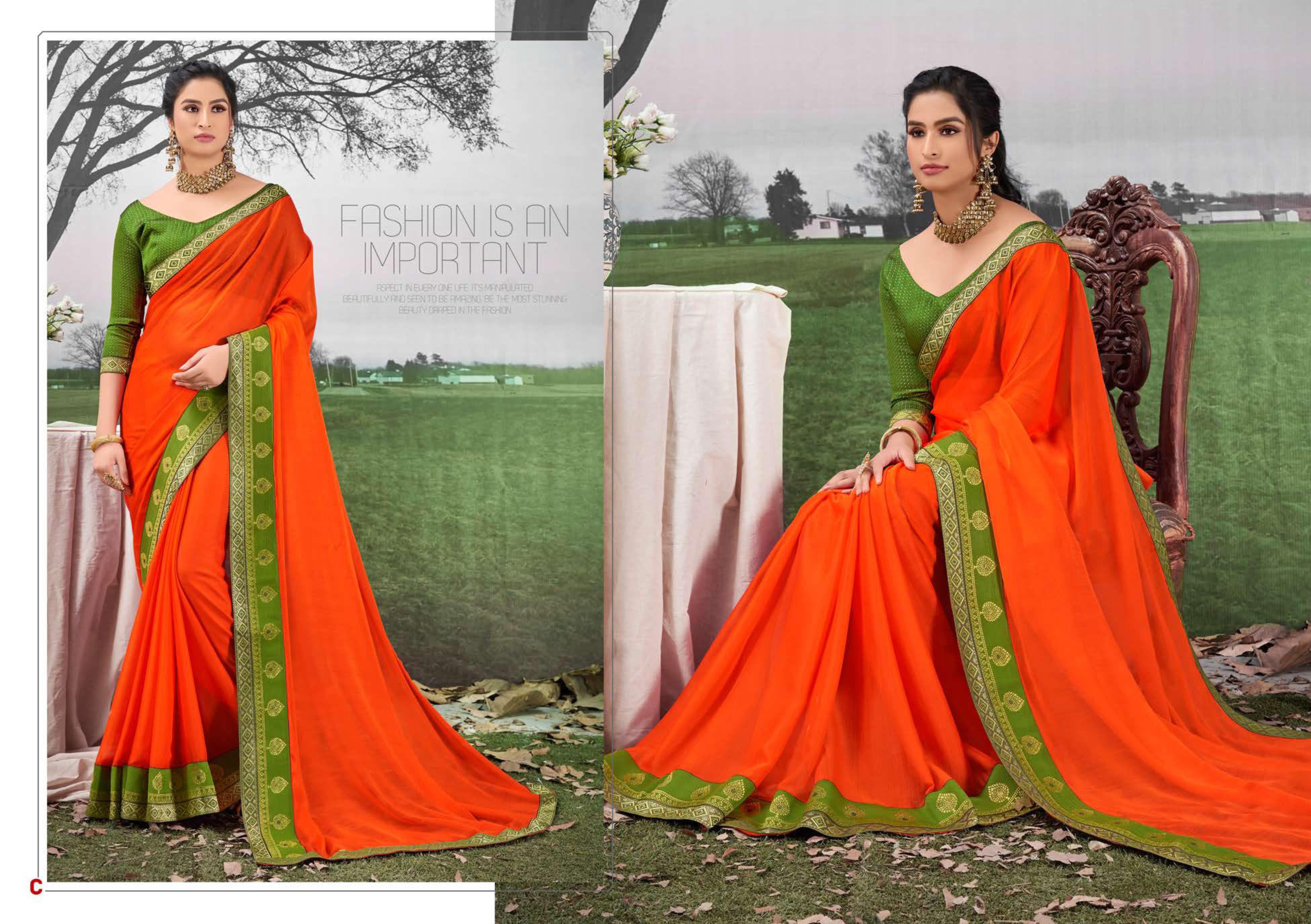 Shravya Nayantara Fancy Chiffon Silk Sarees  Catalog