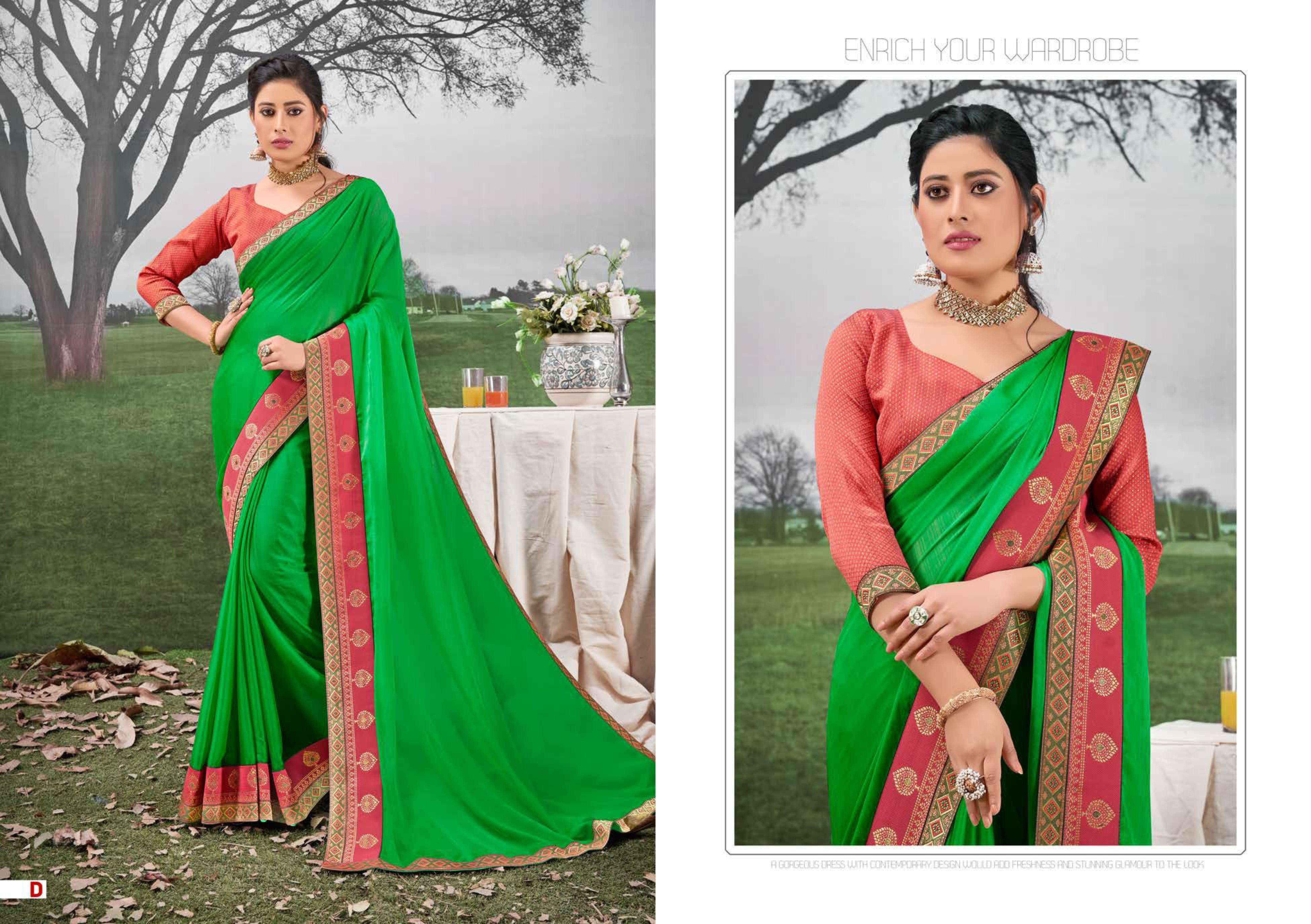 Shravya Nayantara Fancy Chiffon Silk Sarees  Catalog